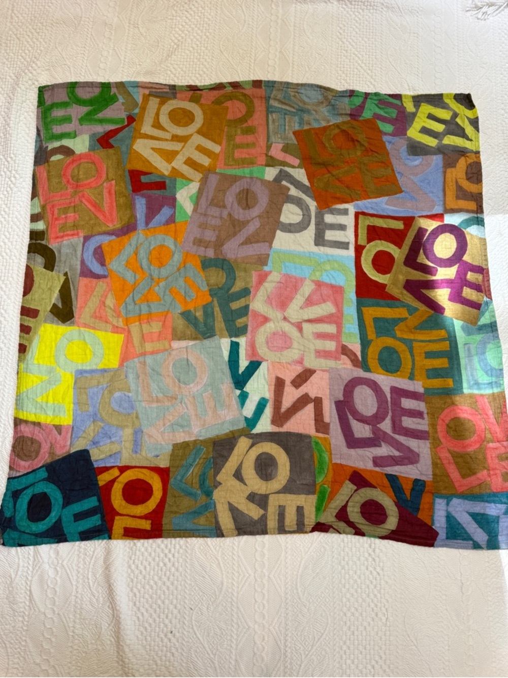 Lovevolve LOVE Swaddle Baby Blanket
